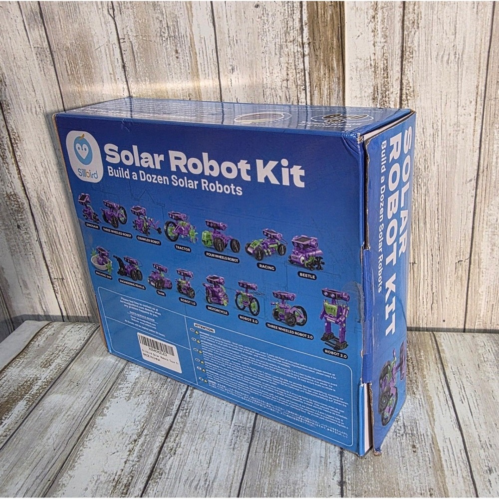 Silbird Solar Robot Kit STEM Experiment 15 in 1 212 Pieces Ages 8+ - Picture 4 of 6